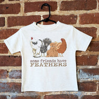 Feathered Friends Chicken Country Summer Kids Tee