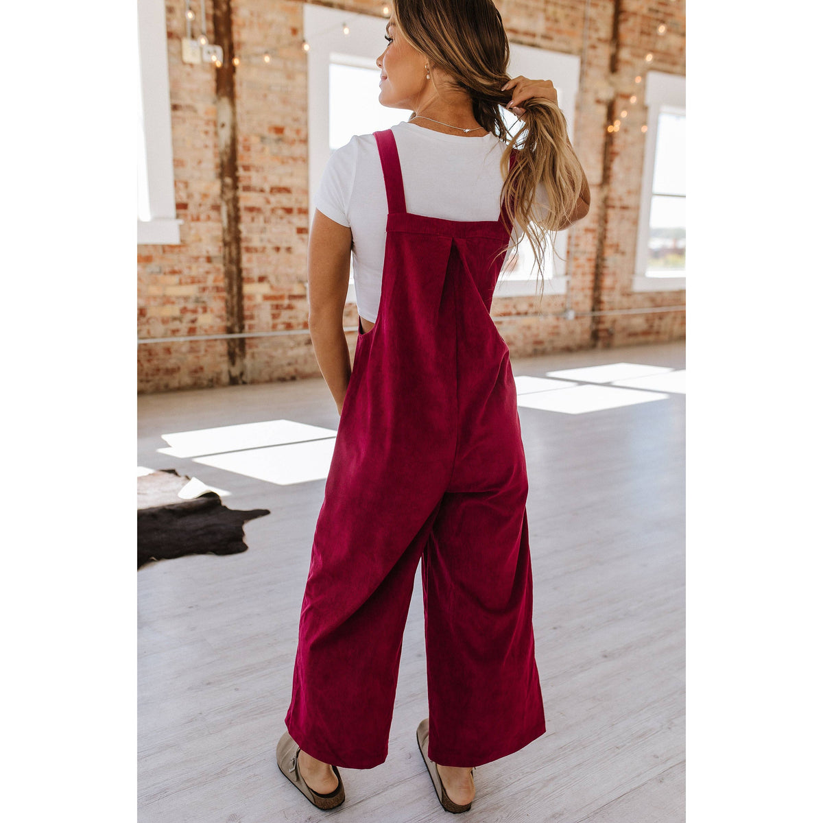 Jolene Corduroy Wide Leg Overall