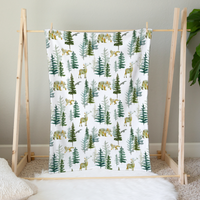 Baby & Toddler Minky Blanket - In The Woods