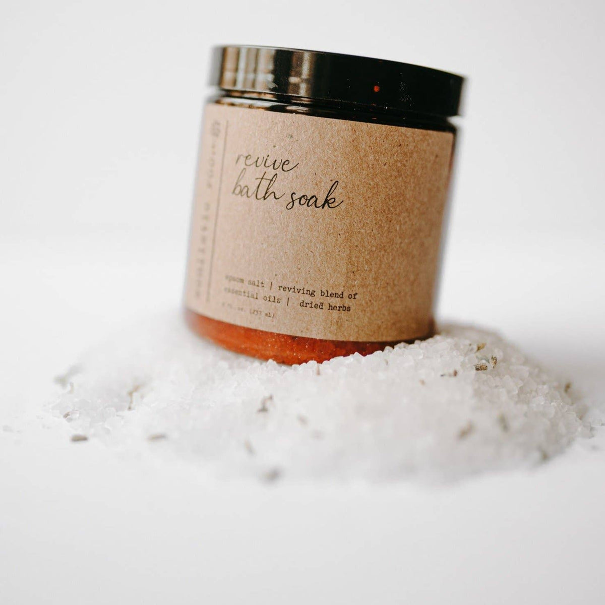 Herbal Bath Salts | Made With Organic Herbs & Dried Flowers