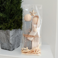 Simple Wooden Nativity Set | Hand-painted | Gift Wrapped