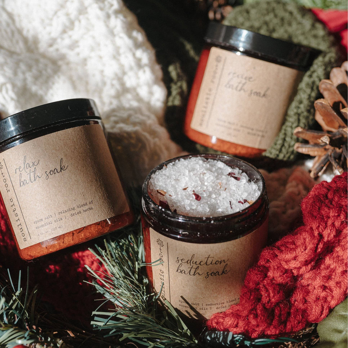 Herbal Bath Salts | Holiday Gifts- Stocking Stuffers