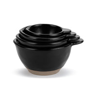 Black Gather 'Round Measuring Cups