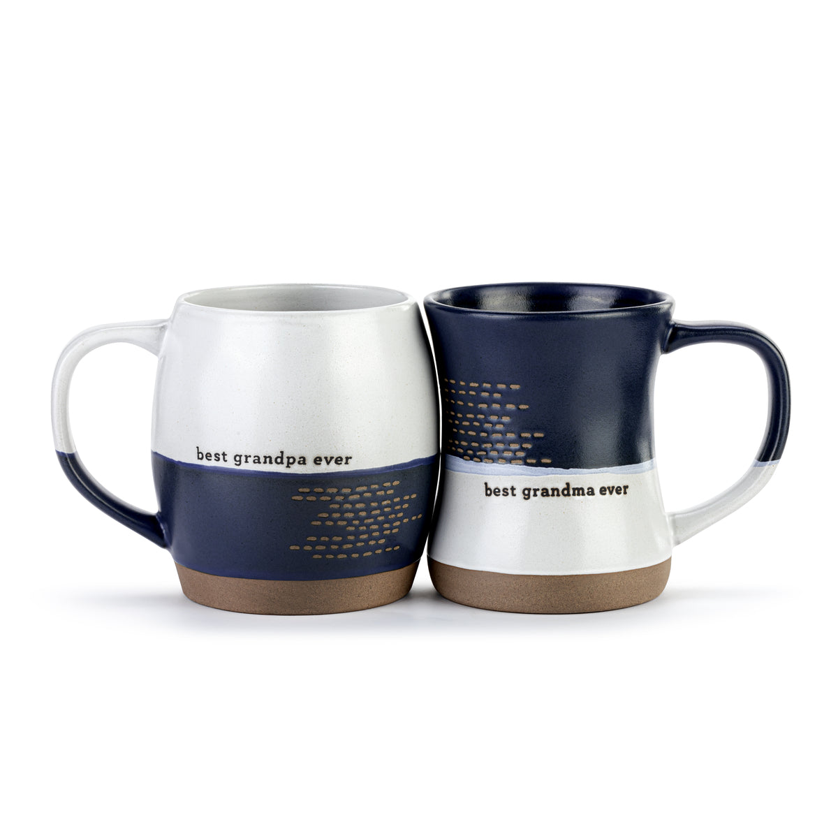 Grandma & Grandpa Hug Mugs