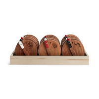 Heartful Home Mini Wood Serving Board (Set of 6)