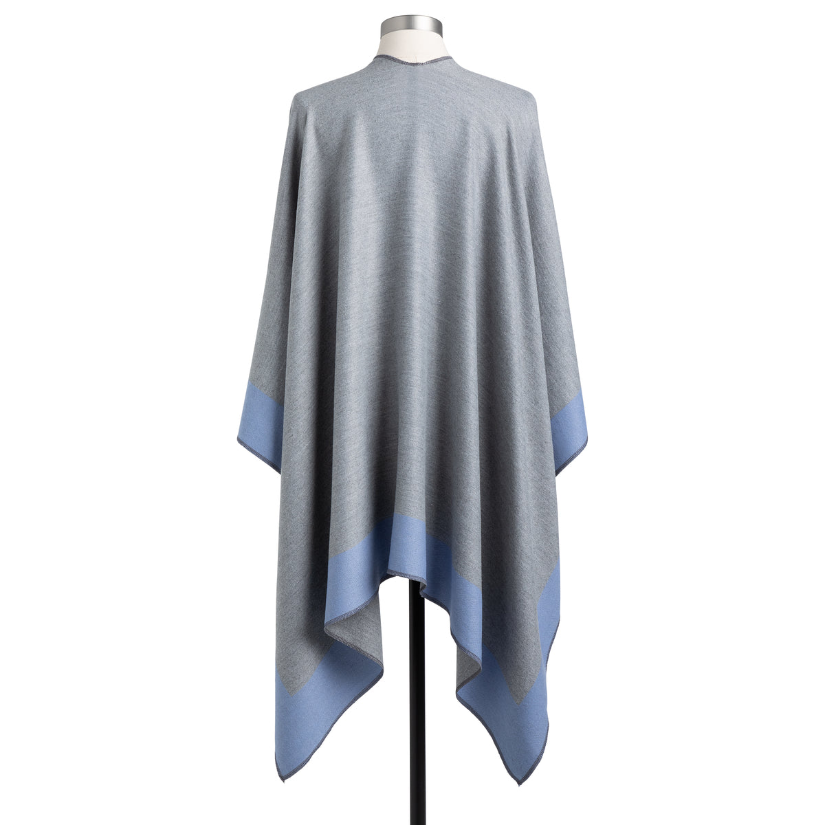 Reversible Kimono - Gray & Blue