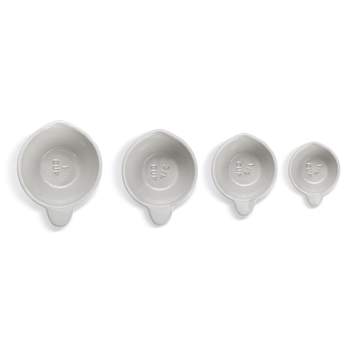 White Gather 'Round Measuring Cups