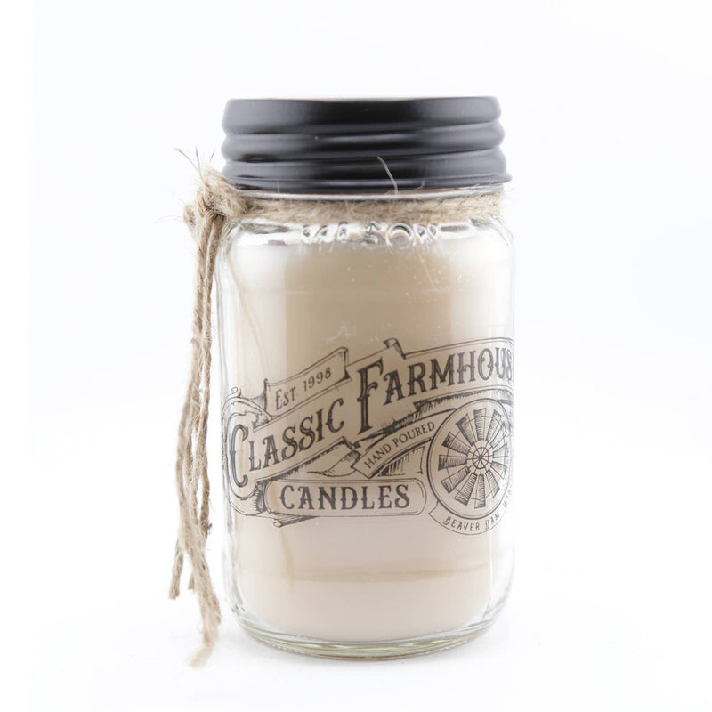 Gingerbread 14 oz Mason Jar Candle