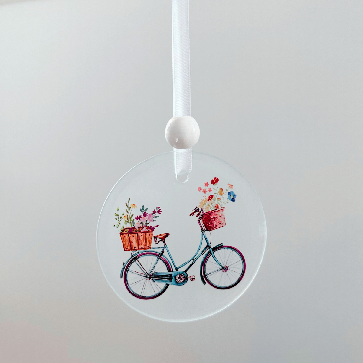 Window Charm - Blue Bike | Suncatcher | Window Art
