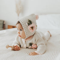 Natural Poppy Bonnet