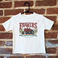 Tractor Farm Boy Country Western Kids Clothing Summer 2024