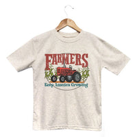 Tractor Farm Boy Country Western Kids Clothing Summer 2024