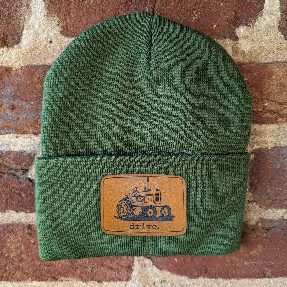 Drive Tractor Youth Beanie in Green