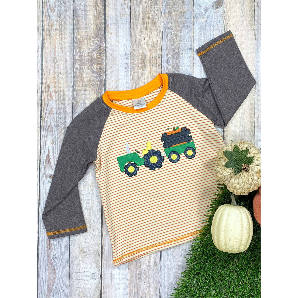 Fall Farmer Fun Long Sleeve Shirt